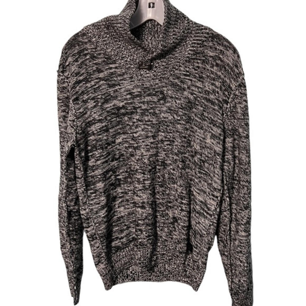 Trash Nouveau Gray Long Sleeve Knit Sweater Size Medium